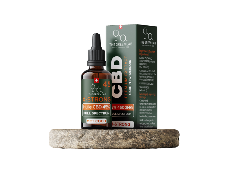 Huile CBD x-strong, x-strong CBD oil, x-strong cbd öl